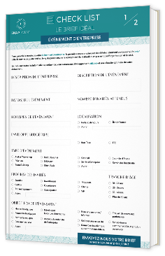 Livre blanc - La checklist du brief idéal pour un événement d'entreprise - SnapEvent