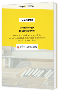 Livre blanc - Témoignage RICHARDSON : Richard son améliore la traçabilité de son processus de livraison et la qualité perçue par ses clients - Woop