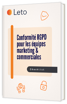 Livre blanc - "Conformité RGPD pour les équipes marketing & commerciales" - Leto