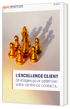 Livre blanc - "L'excellence client : stratégies pour optimiser votre centre de contacts" - 