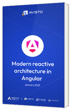 livre blanc - "Modern Reactive Architecture in Angular" - Avisto