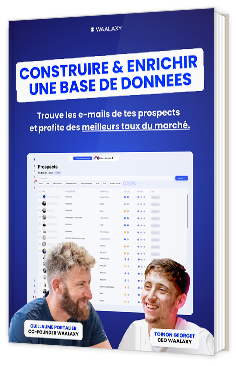 Livre blanc - "Construire et enrichir une base de données" - Waalaxy