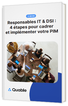 Responsables IT & DSI : 4 étapes pour cadrer et implémenter votre PIM
