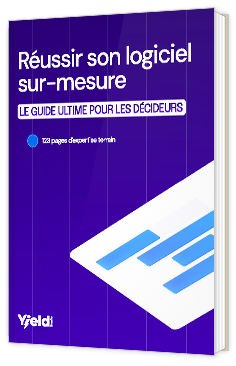 Livre blanc - "Réussissez enfin votre logiciel métier de A à Z en 2025" - Yield Studio