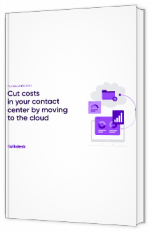 Livre blanc - Cut costs in your contact center by moving to the cloud - Talkedesk 