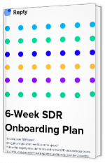 Livre blanc - 6-Week SDR Onboarding Plan - Reply 