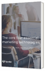 Livre blanc - The core four essential marketing technologies - Bynder