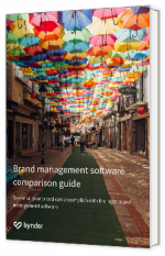 Livre blanc - Brand management sofware comparison guide  - bynder