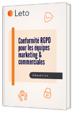 Livre blanc - "Conformité RGPD pour les équipes marketing & commerciales" - Leto