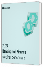 Livre blanc - "2024 Banking and Finance webinar benchmark" - Livestorm