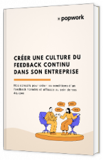 Livre blanc - "Créer une culture du feedback continu dans son entreprise" - Popwork