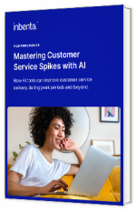 Livre blanc - "Mastering Customer Service Spikes with AI" - Inbenta