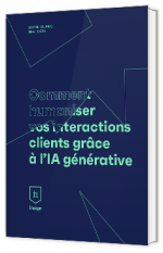 Livre blanc - "Comment humaniser vos interactions clients grâce à l'IA générative" - Insign