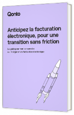 Livre blanc - "Anticipez la facturation électronique, pour une transition sans friction" - Qonto