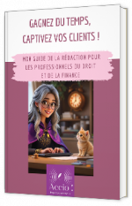 Livre blanc - "Mon guide de la rédaction pour les professionnels du droit et de la finance" - Accio Rédaction