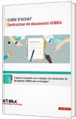 Guide d'achat - Destructeur de documents KOBRA