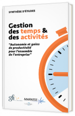 Gestion des Temps et Activités : autonomie et gains de productivité pour l'ensemble de l'entreprise