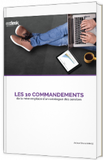 Les 10 commandements de la mise en place d’un catalogue des services