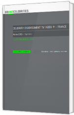 Celebrity Endorsement TV index ® - FRANCE