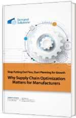 Why supply chain optimization matters for manufacturers